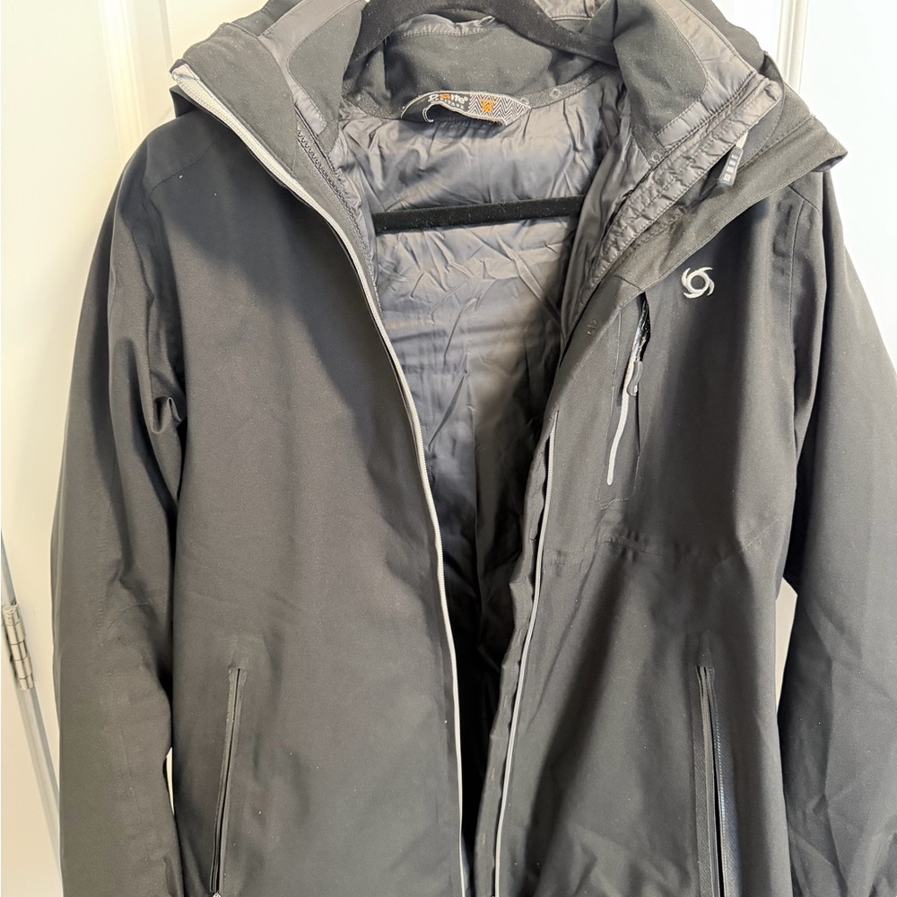 Black Hooded Jacket